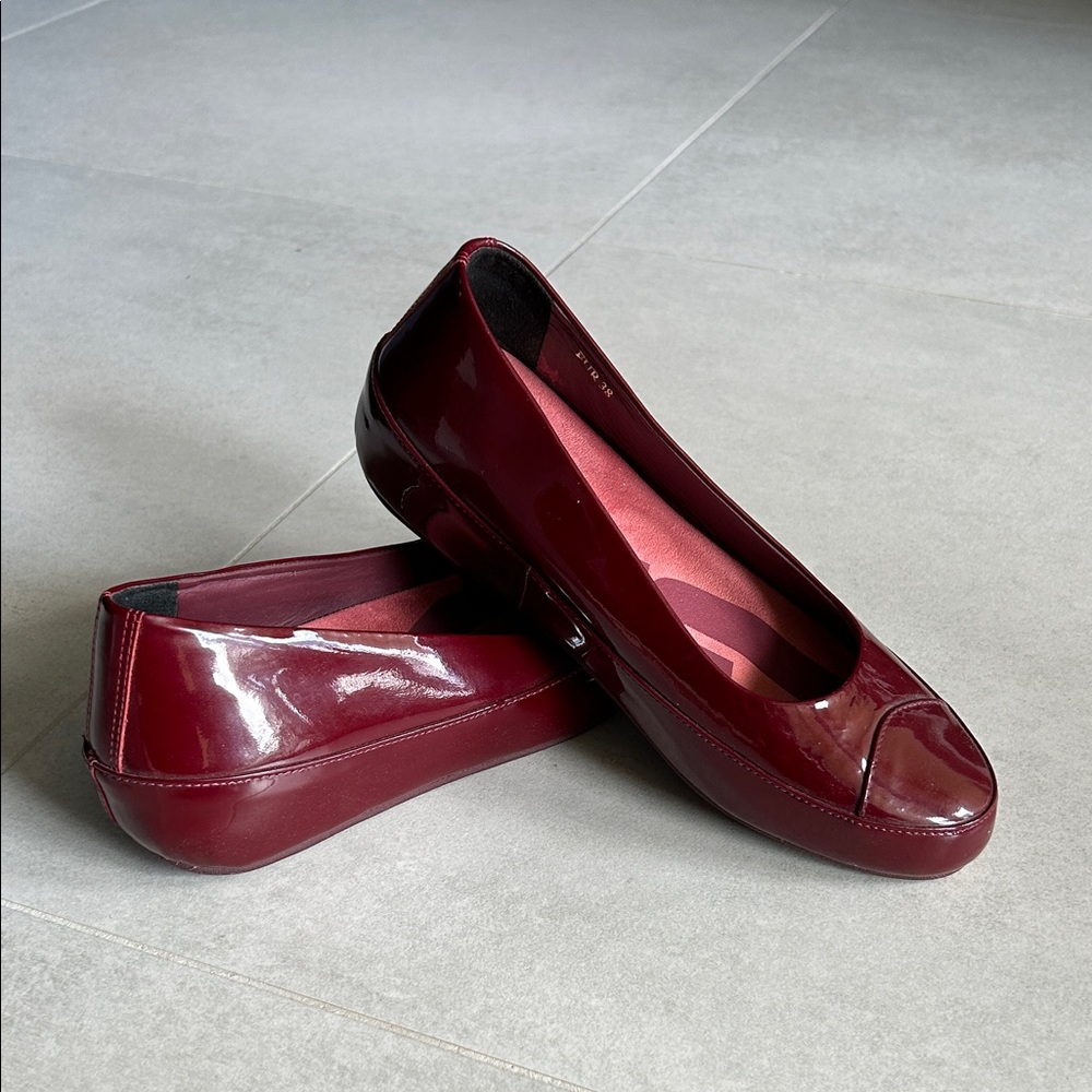 Fitflop Deep Red Women's Flats